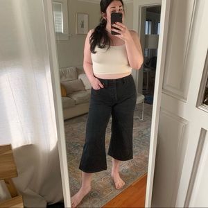 MADEWELL | Wide Leg Crop Jeans